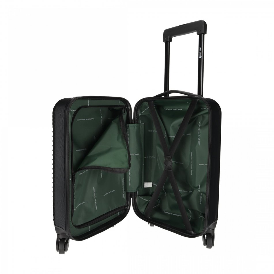 NORLÄNDER Travel Green Trolley RPET 2.0 Zwart
