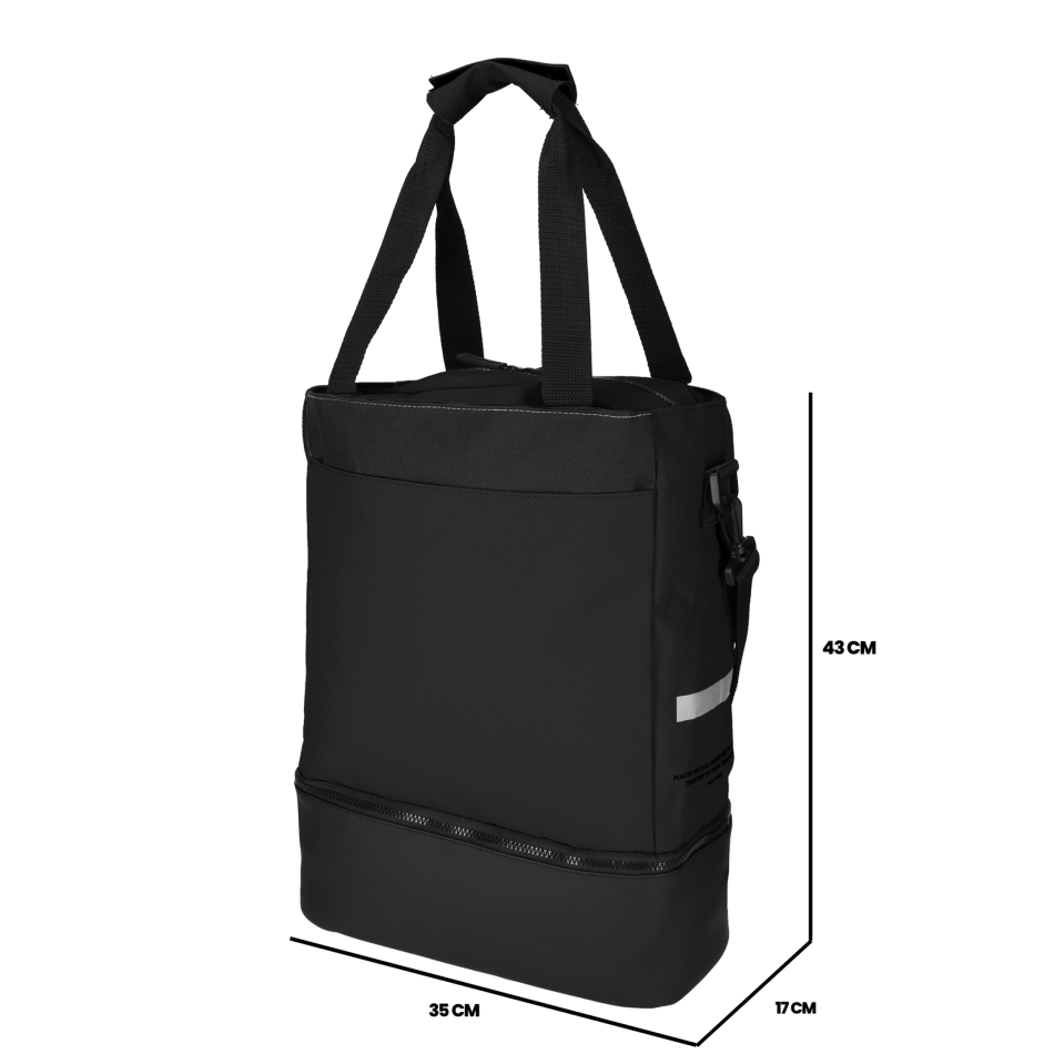 NORLÄNDER S.G. Fiets Shopper Met Koelvak RPET Zwart