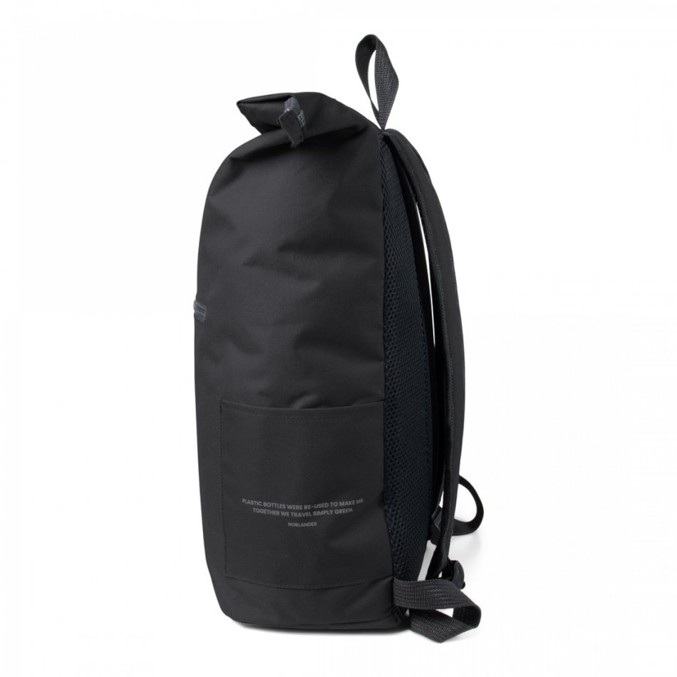 NORLÄNDER S.G. Rol Rugtas RPET Zwart