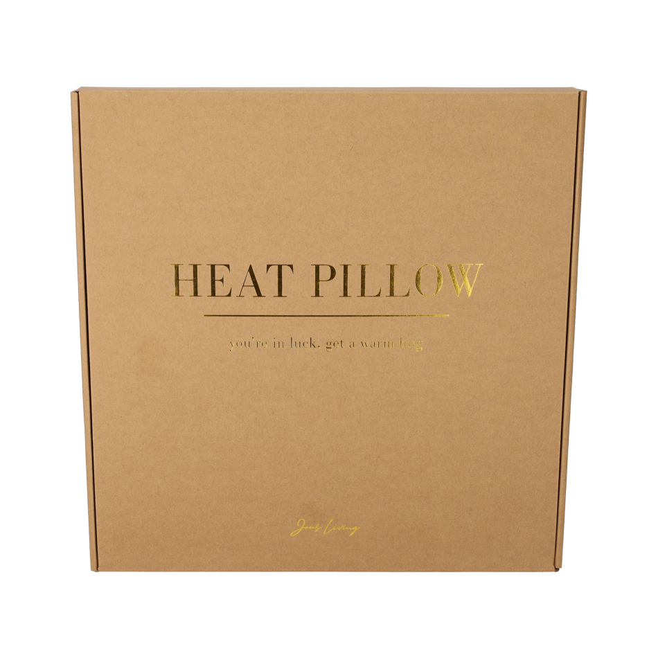 JENS Living Warmtekussen RPET 40x40 Taupe