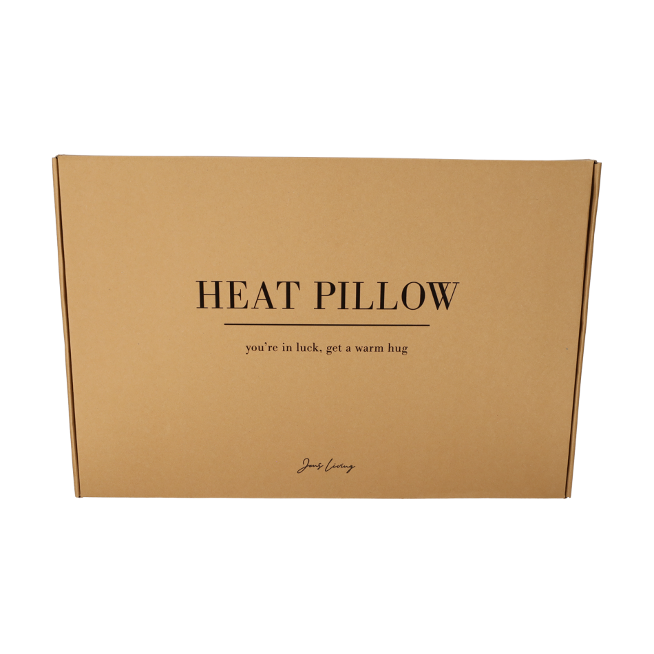 JENS Living Warmtekussen RPET 60x40 Donkergrijs